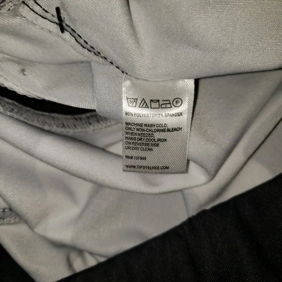 TIPSY ELVES Skeleton Bones Leggings Size Large NEW - Picture 5 of 8